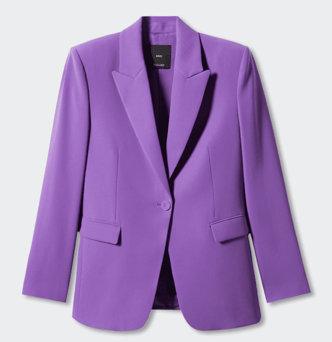 Purple Blazer